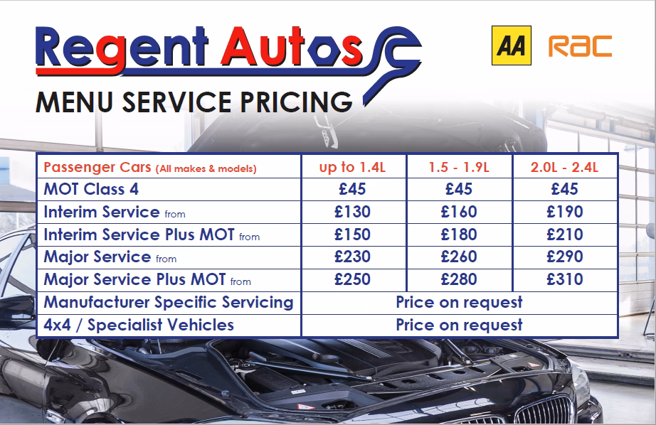 When do you need a car service in the UK?
