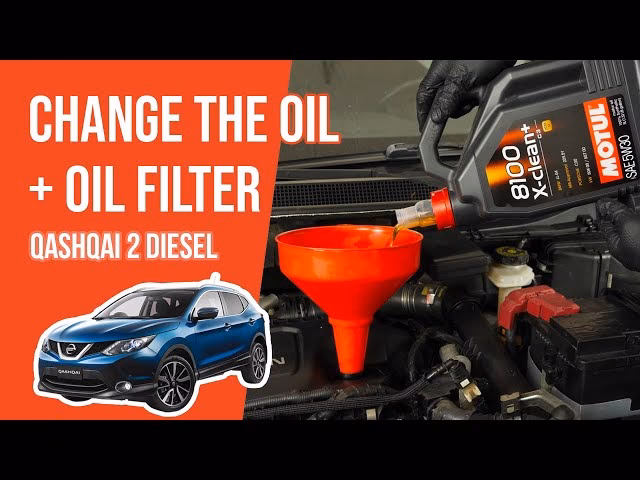 How long can a Nissan Qashqai go without an oil change?