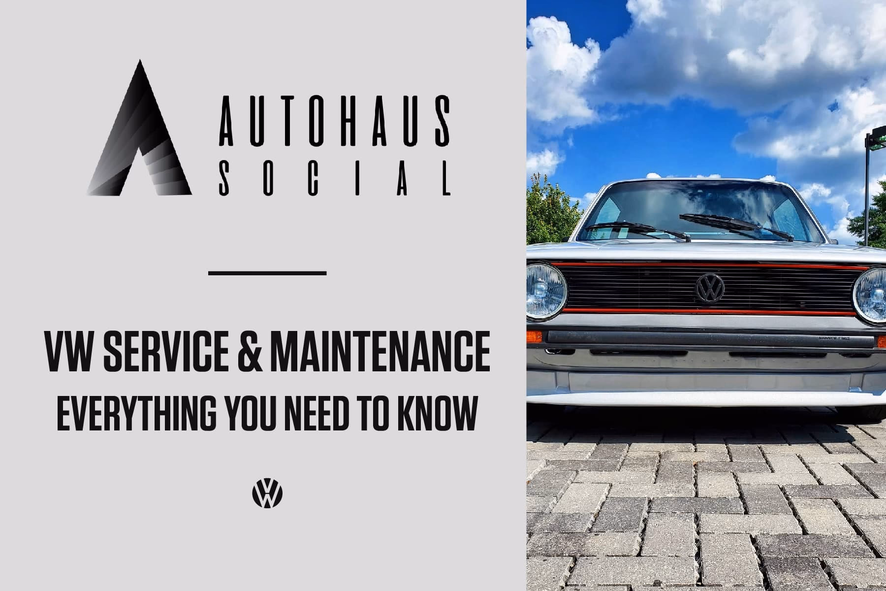 What is the maximum time interval between Volkswagen services?