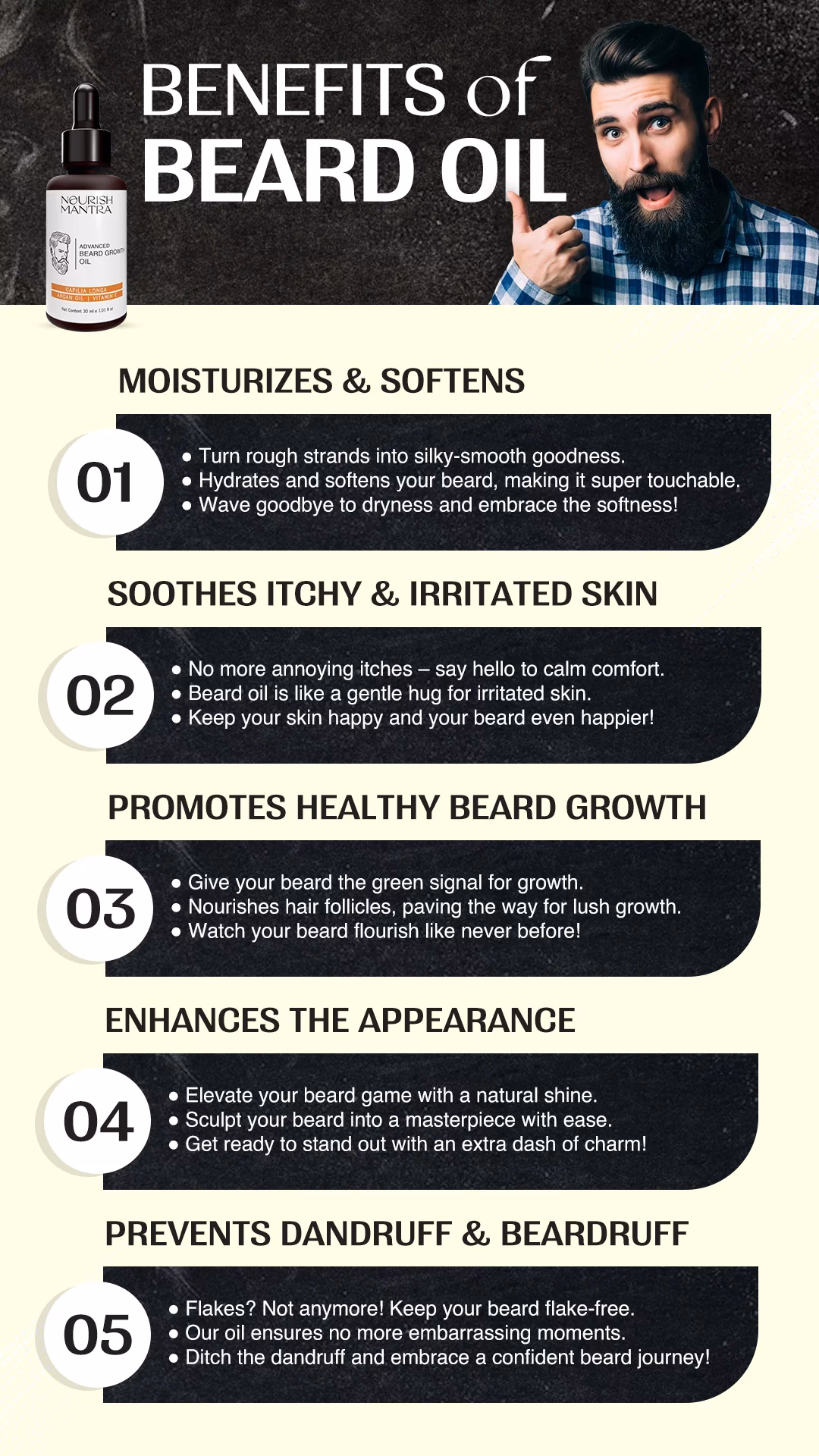 How often should you use beard oil?