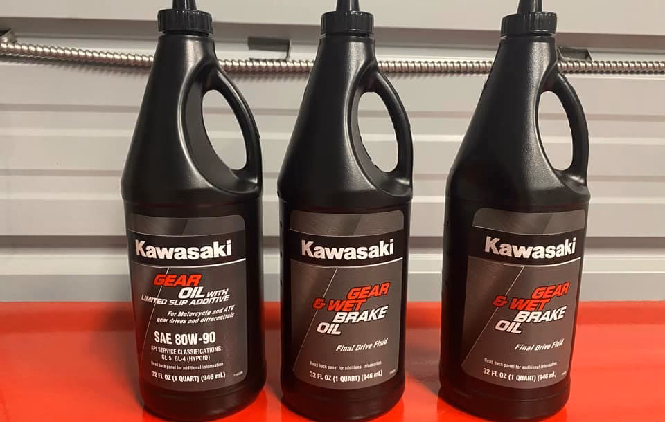 When to change engine oil on Kawasaki Teryx?