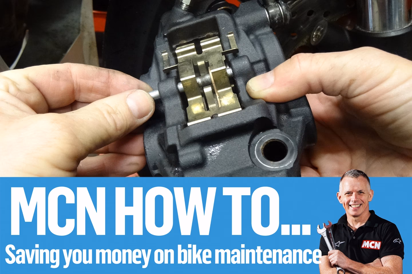 How do you use a front brake control on a motorcycle?