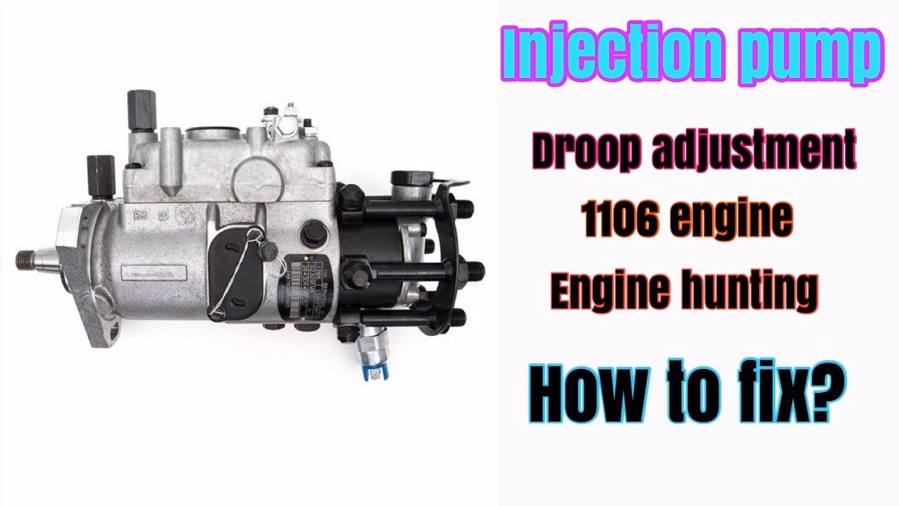 How do you identify a diesel injection pump?