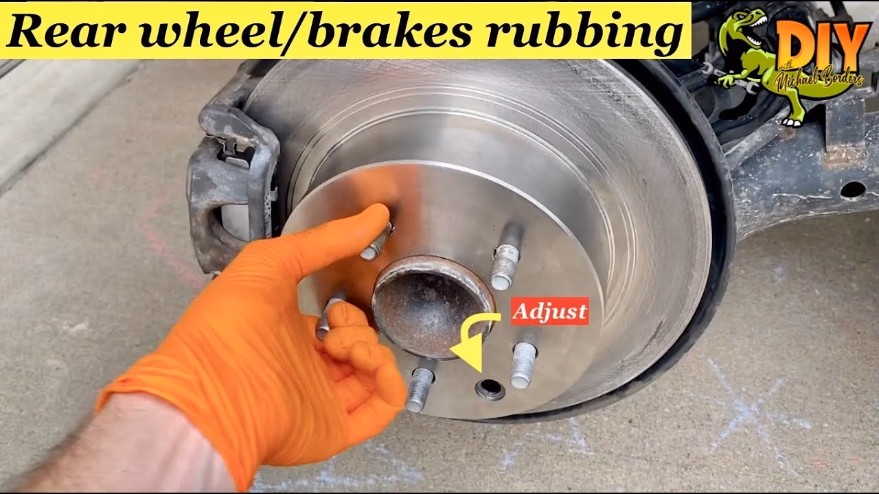 How do you change a handbrake caliper?