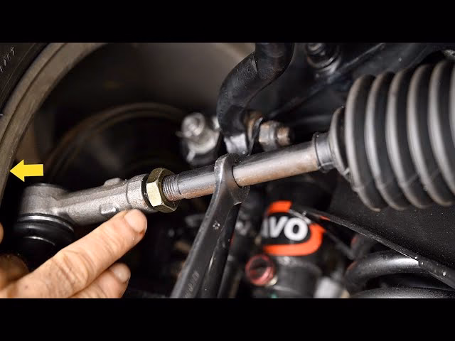 How to adjust toe in wheel alignment?