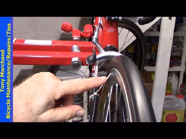 How to fix a wheel without a truing stand?