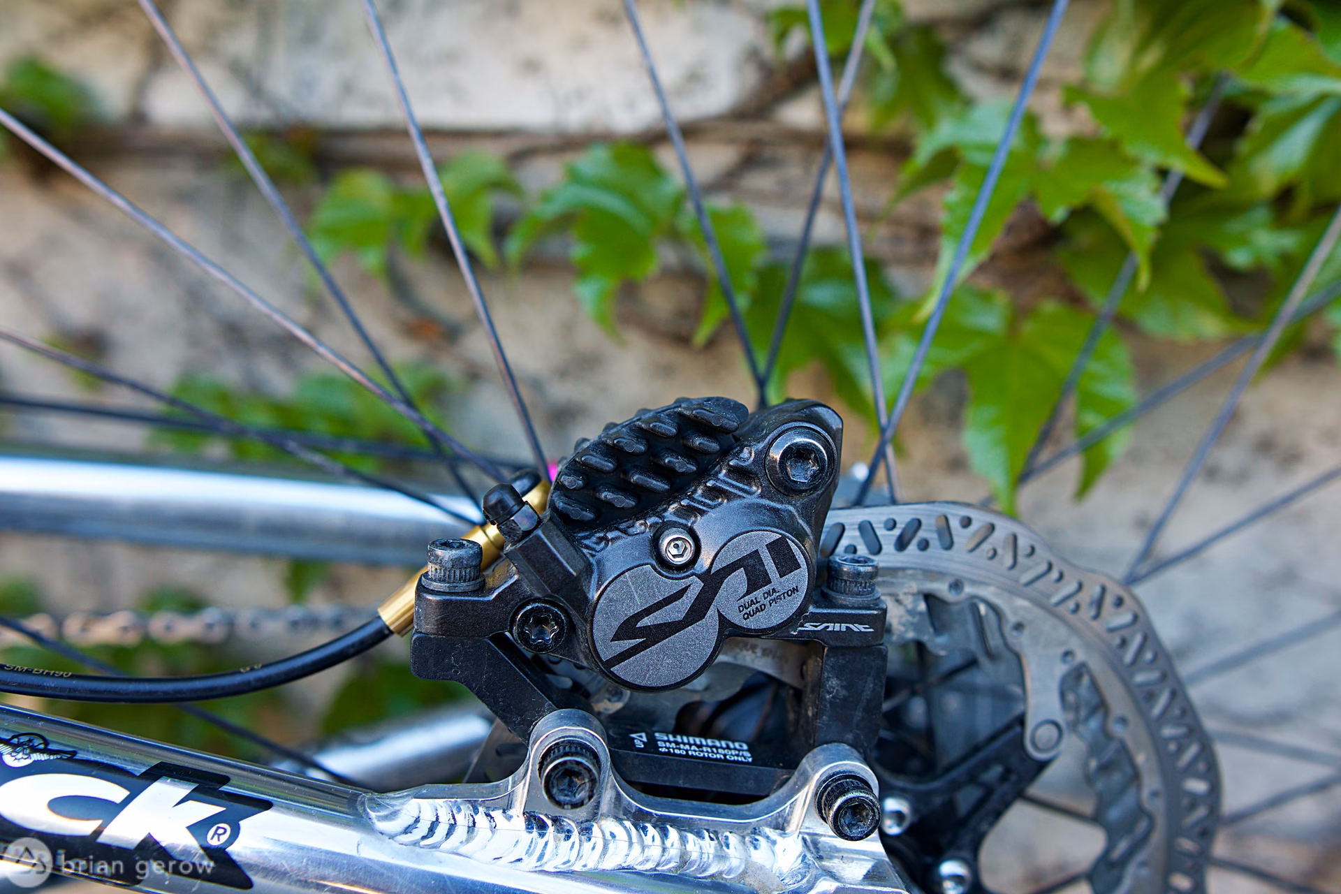 What does 'bedding in brakes' mean?