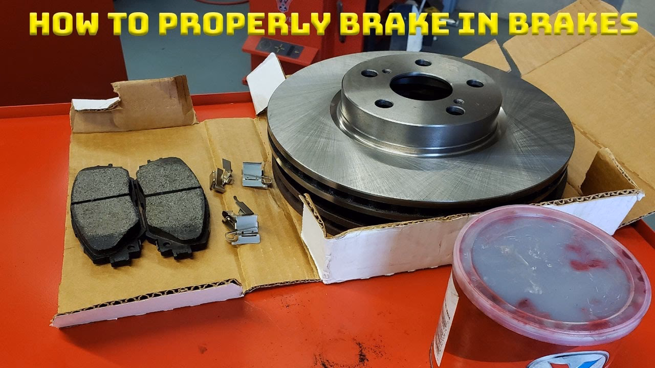 What is burnishing a brake pad?