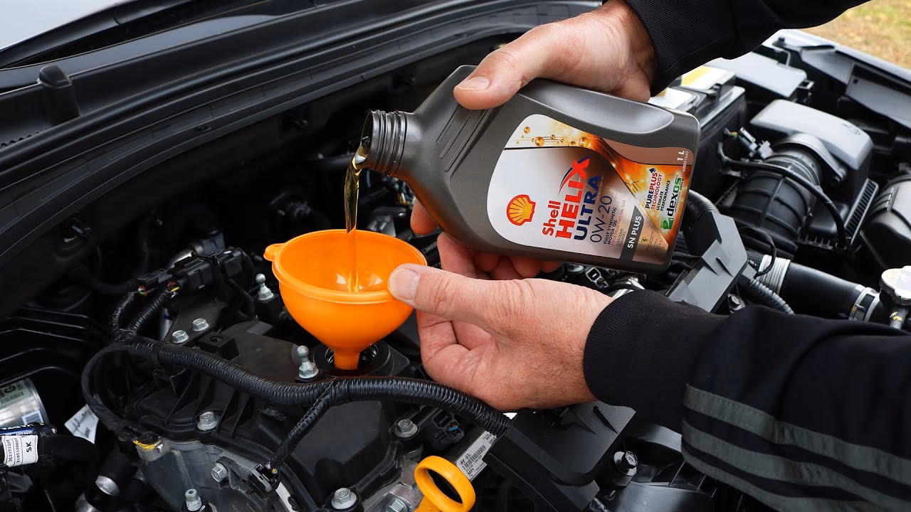 How do I change the oil on my i30?