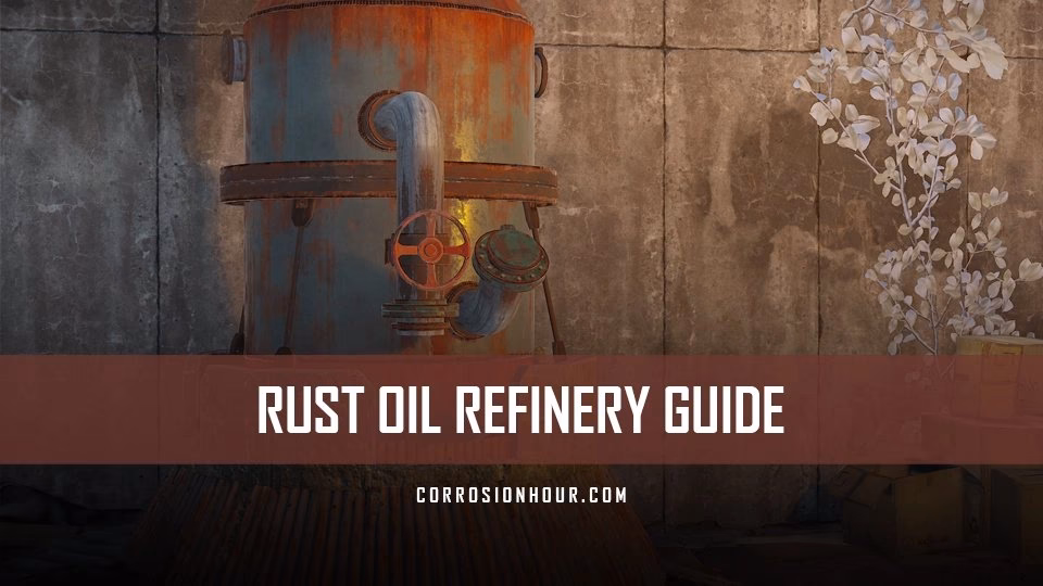 Where is the oil refinery in rust?