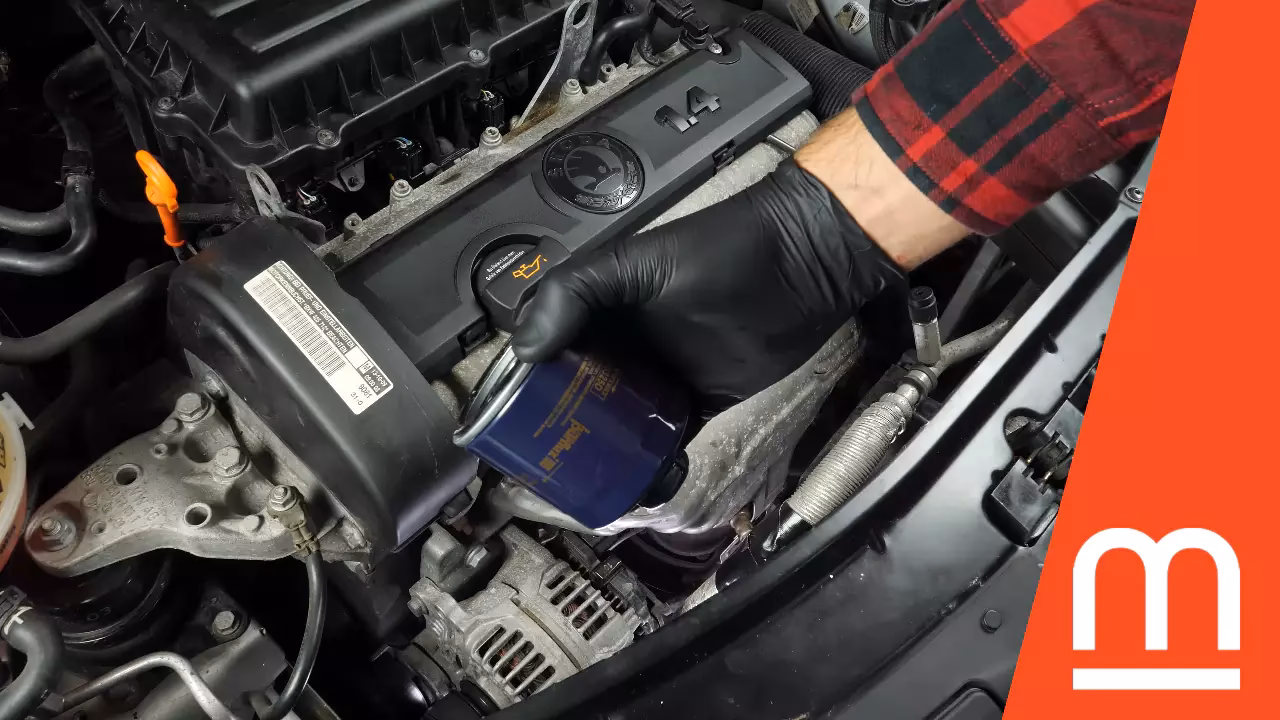 How to change oil & filter 2010 Skoda Fabia s?