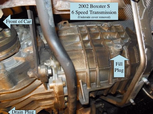 How often should a Porsche 987 transmission oil be changed?