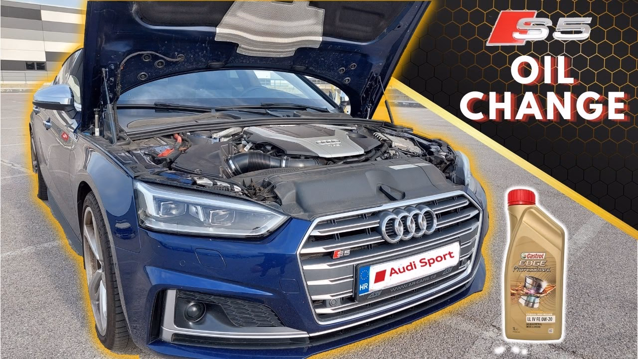 How do I reset the oil change light on my Audi A5?