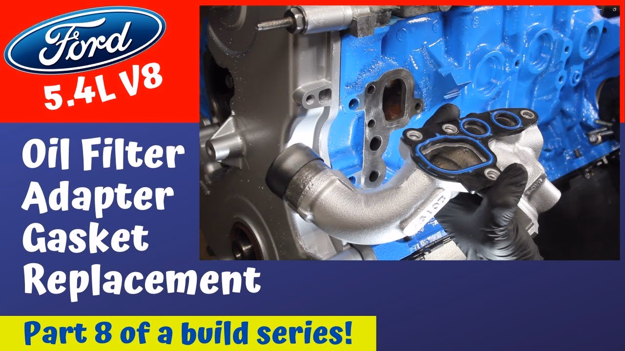 What year Ford F150 has oil filter adapter gasket?