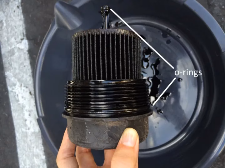 How do you remove oil from a sprinter?