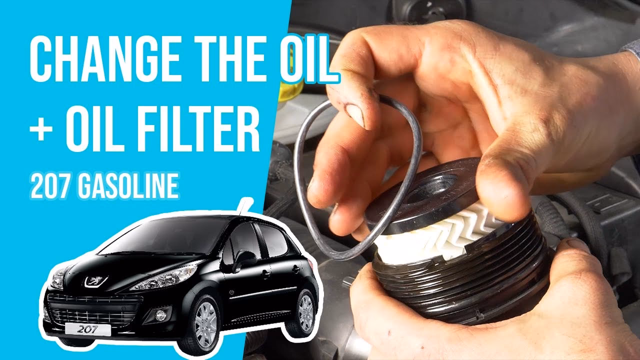 What's the 2005 Peugeot 407 SW oil & filter change procedure?