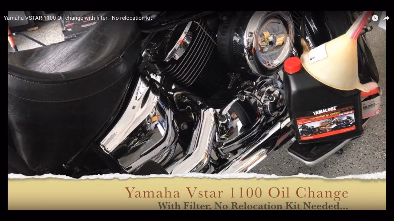 What are the parts of a XVS1100?