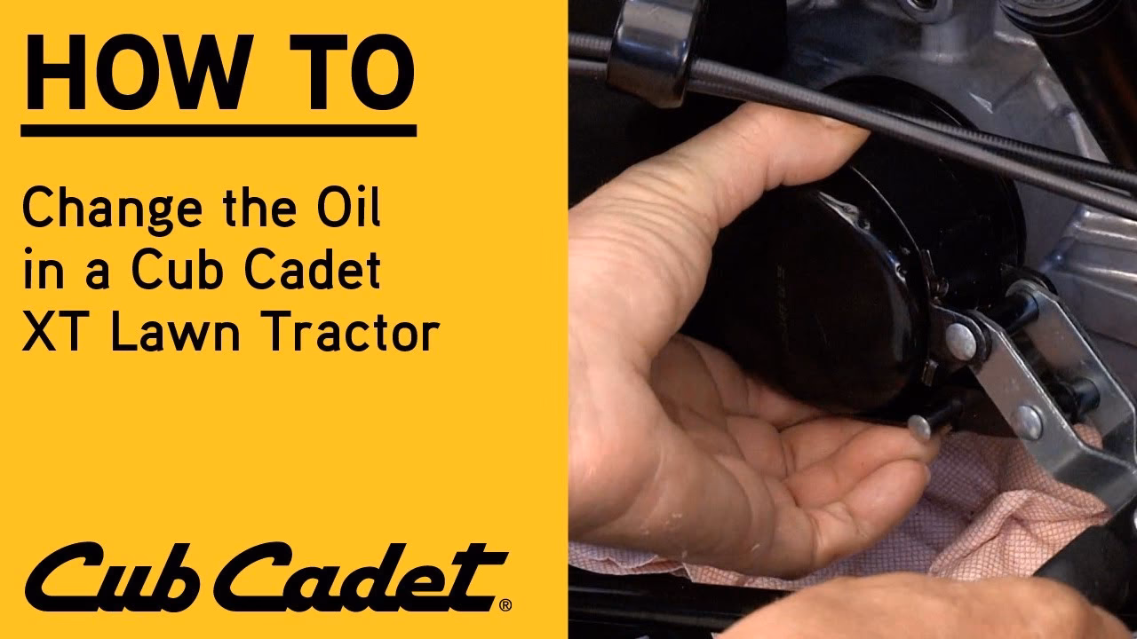 How often should I Change my Cub Cadet mower oil?