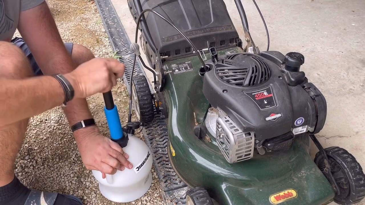 How do you maintain a lawn mower?