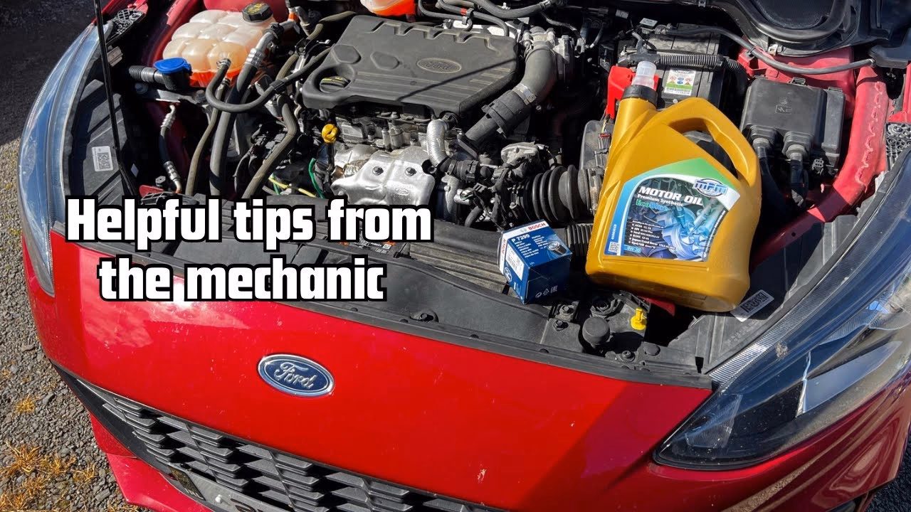 How to change oil for a Ford Focus?