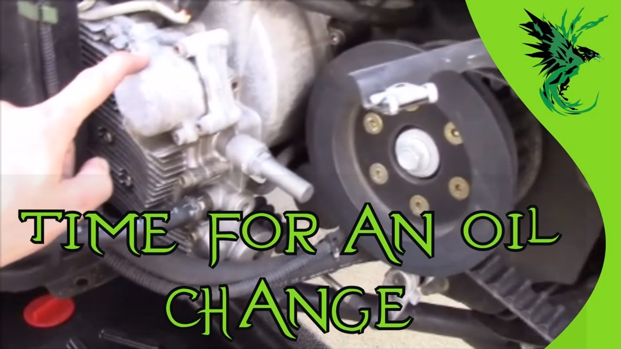 Can a Spyder oil change be done without removing the lower panel?