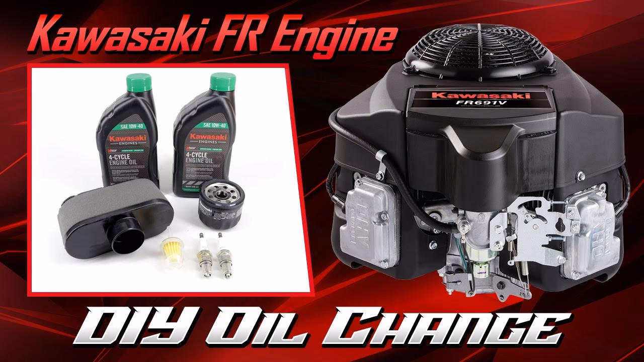 How to maintain a Kawasaki fr691v engine?