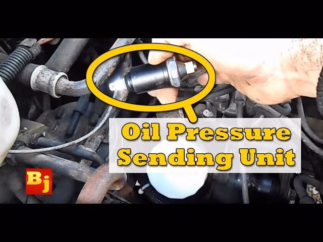 How do I replace my oil pressure sensor?