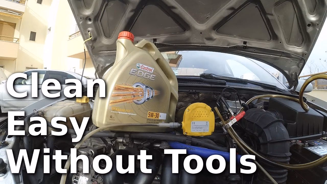 Can You suck out engine oil without opening drain plug?