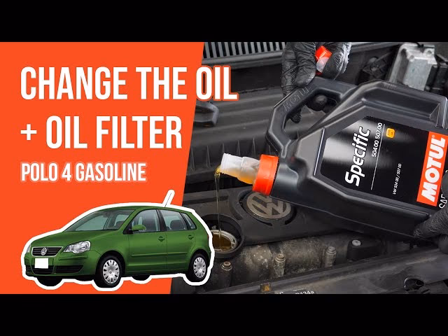 How do you change engine oil on a Volkswagen?