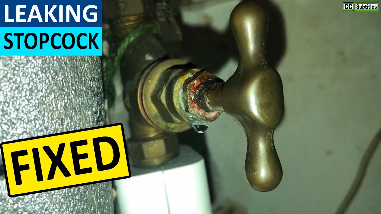 How do you change a stop valve?