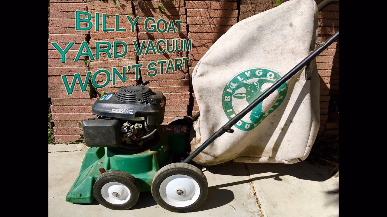 How do I service my billy goat brushcutter?