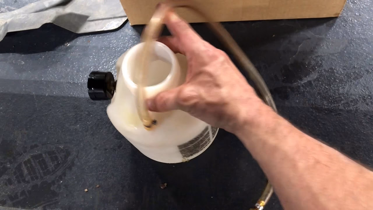 How do you change a transmission oil filter?