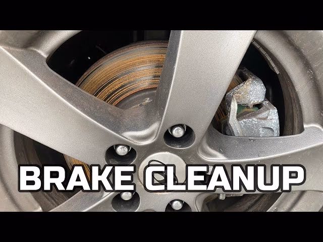 How to clean brake pads?