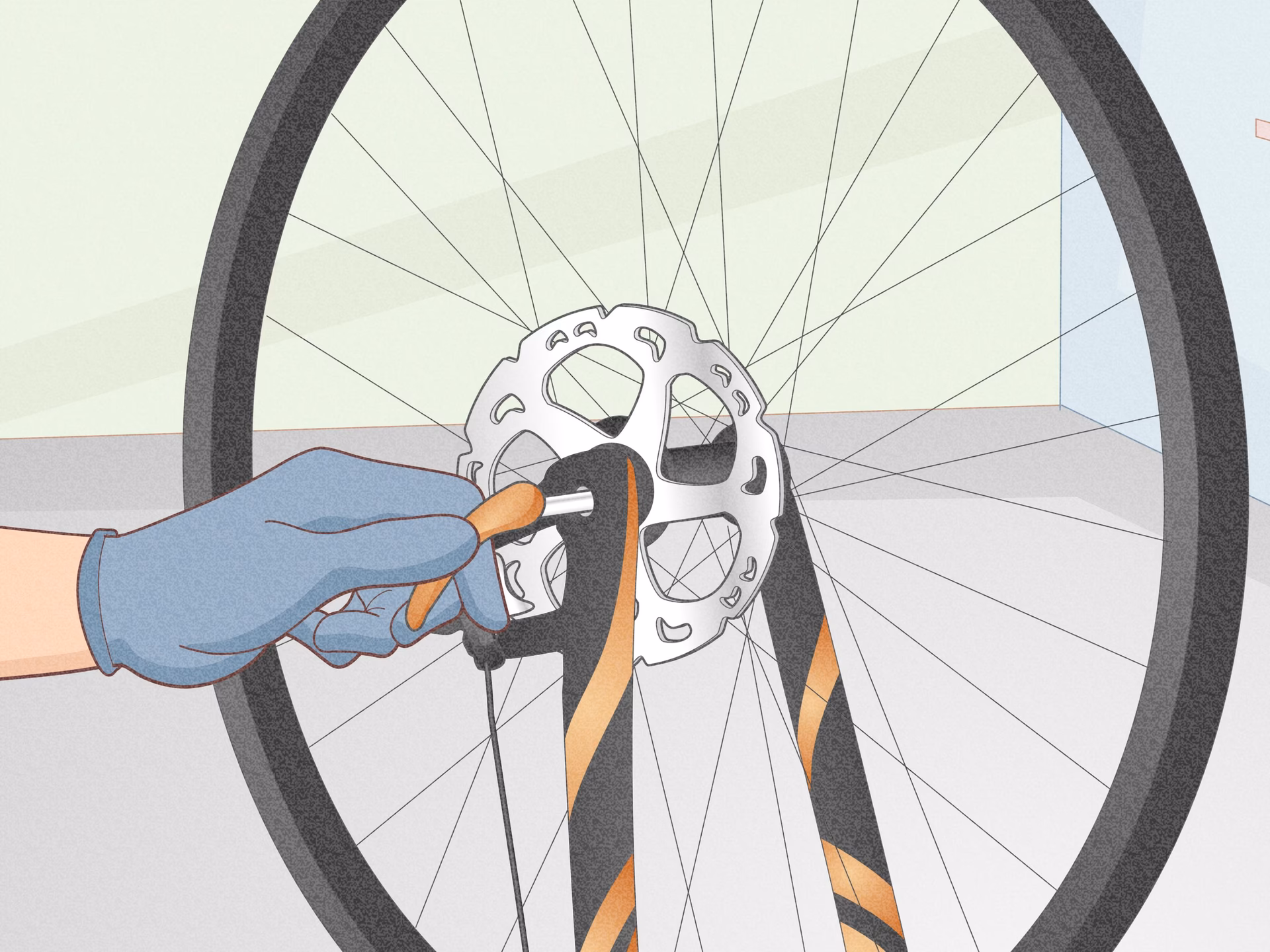 How to clean disc brakes?