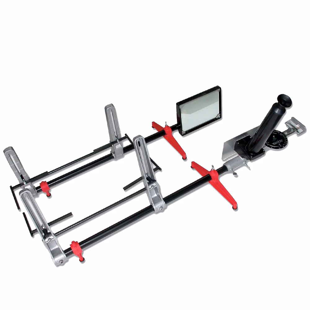 How to perform a wheel alignment test?