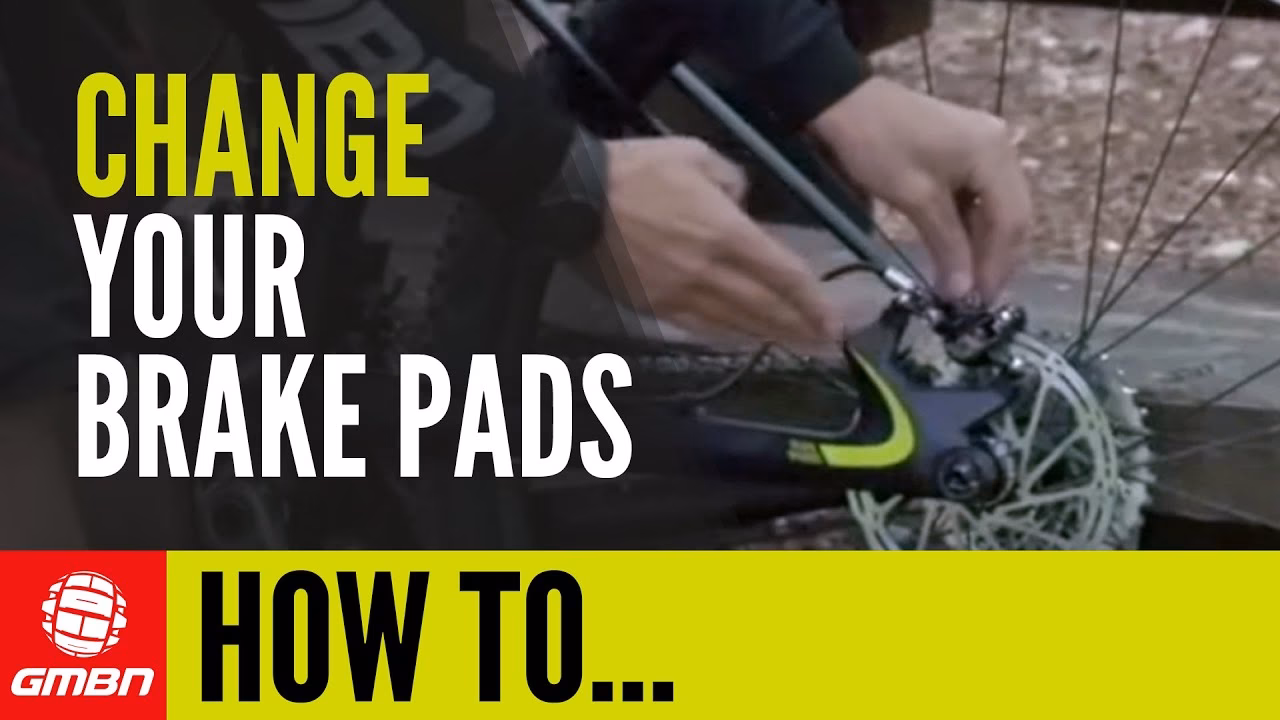 How do you change brake pads on a mountain bike?