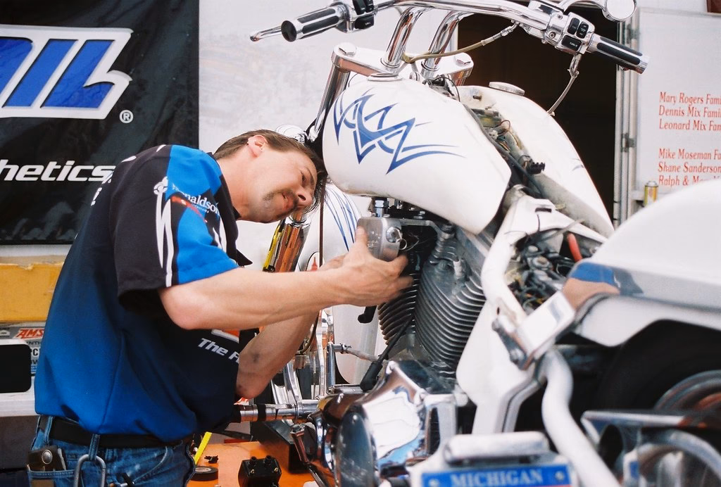 How do I book a motorbike Mot?