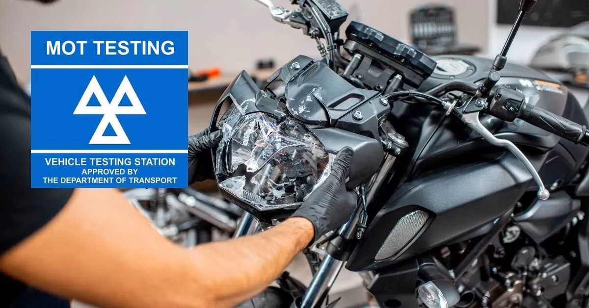 What happens if you pass a motorcycle Mot?