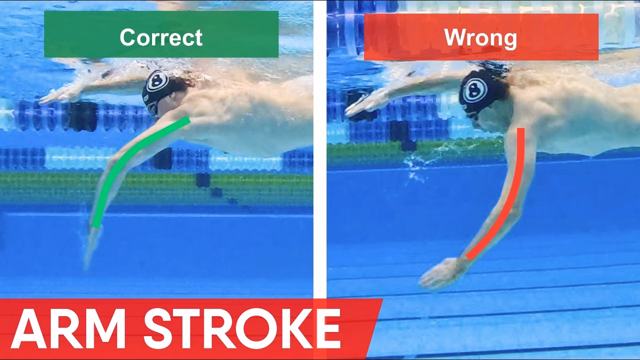 How do you get faster swimming on race day?