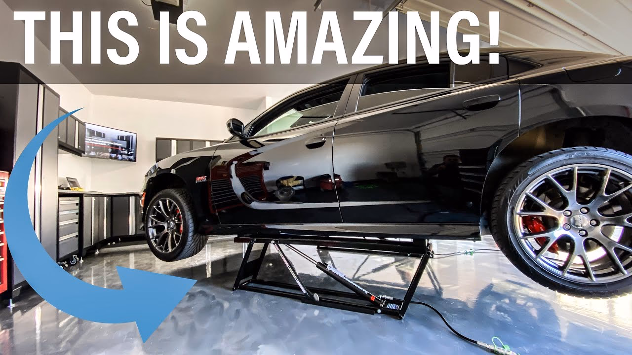 How to raise a car without a lift?