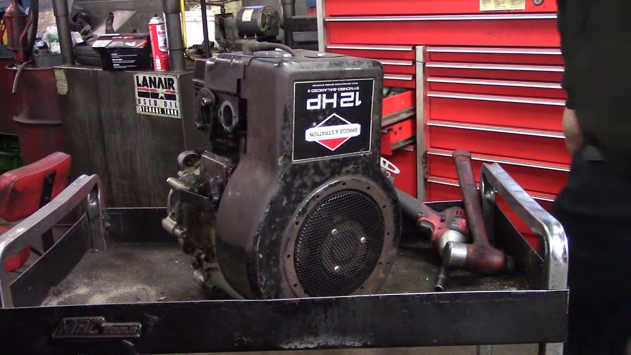How to repair a 12.5 horsepower engine?