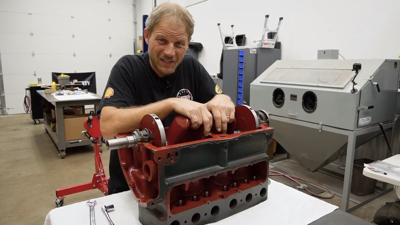 How do I repair a cracked crankshaft?