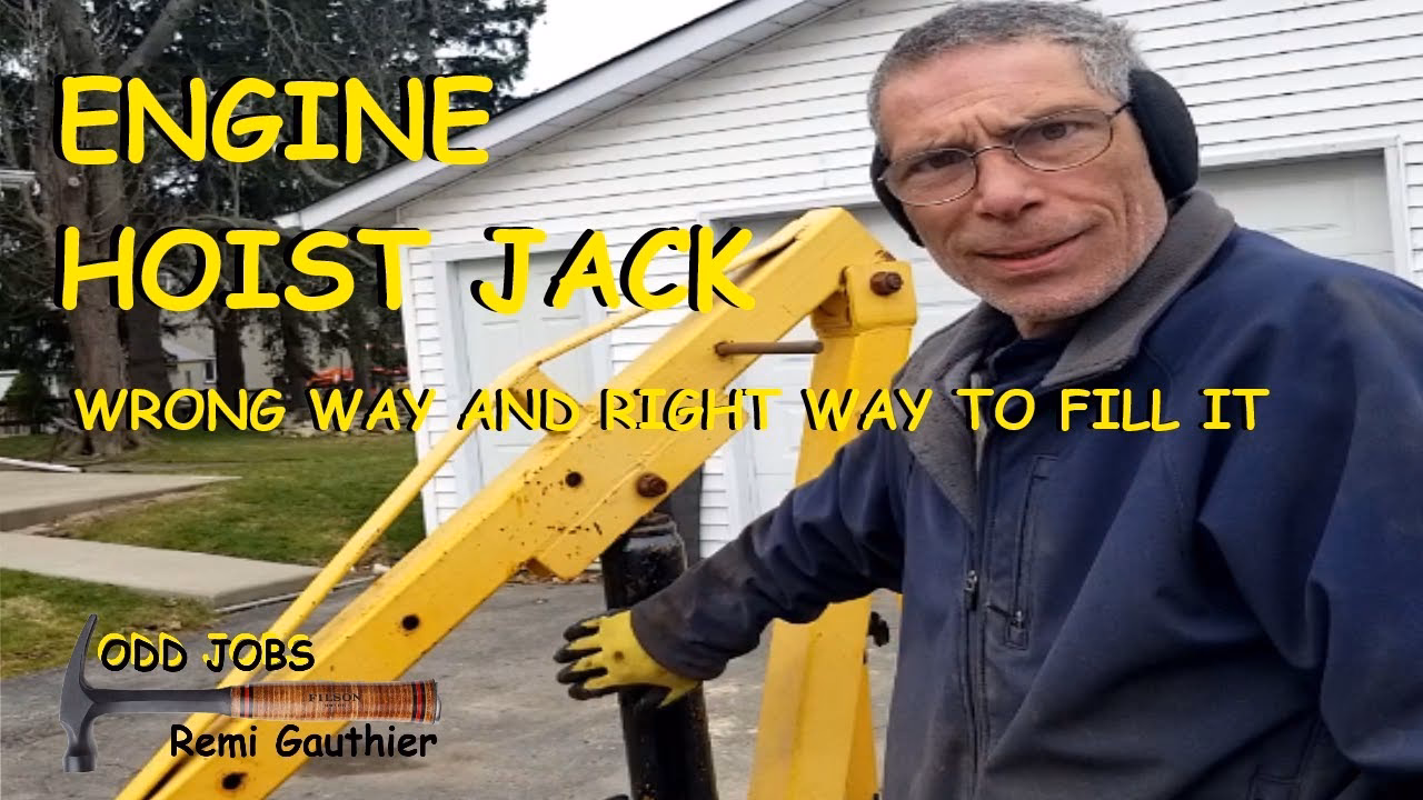 How do engine hoists work?