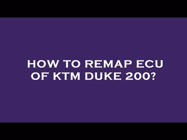 What are the new features in the new KTM Duke 200?