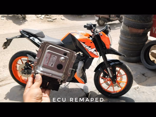 What are the new features in the new KTM Duke 200?