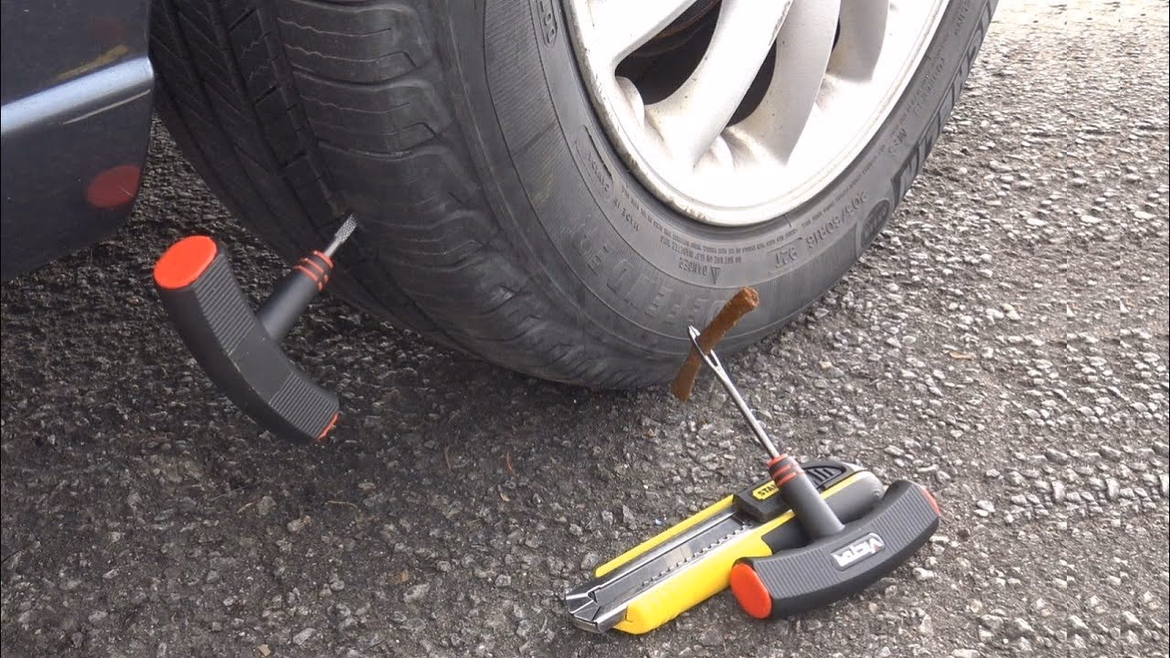 Does fix-a-flat work after a flat tire emergency?