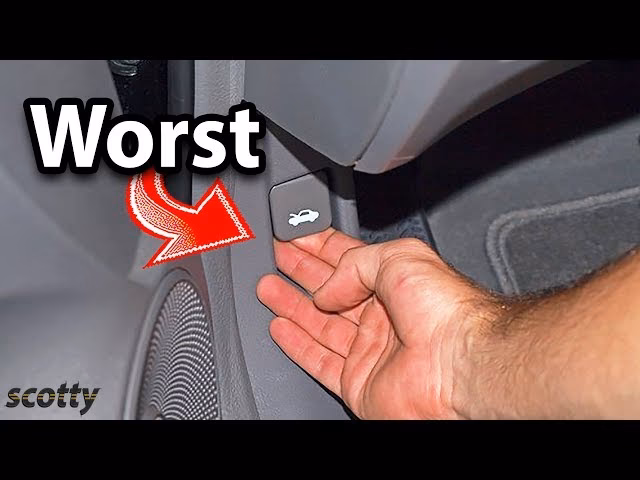 Can you open a hood if the hood latch is stuck?