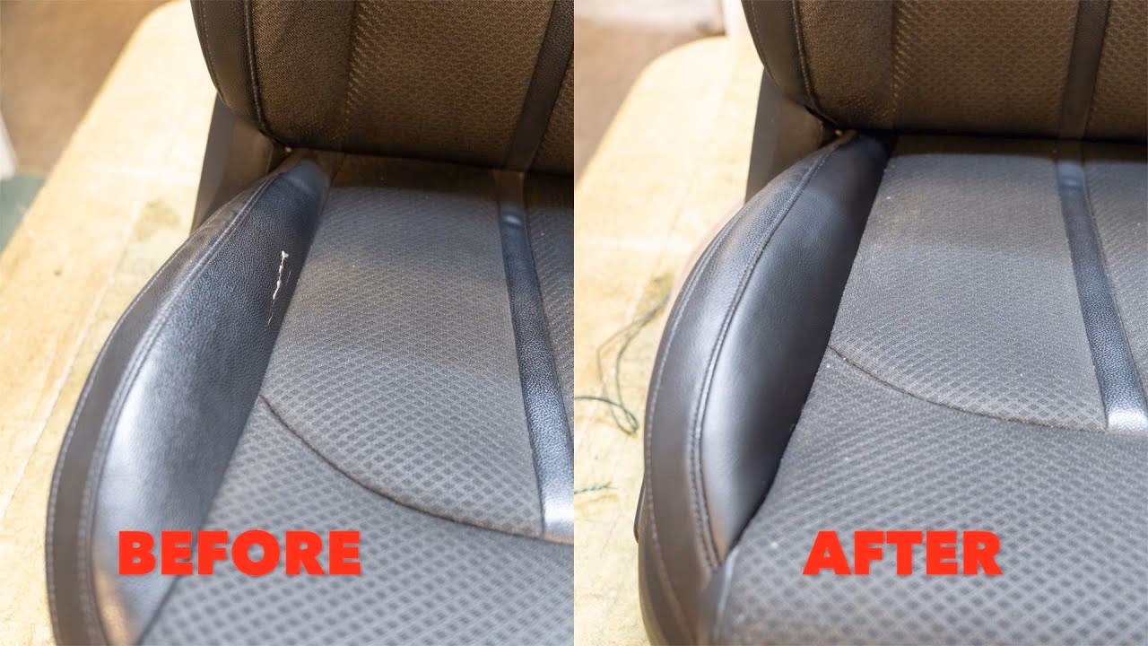 What is a leather car seat repair kit?