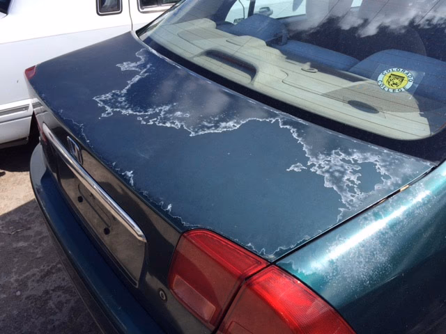 How to remove oxidation from car paint?