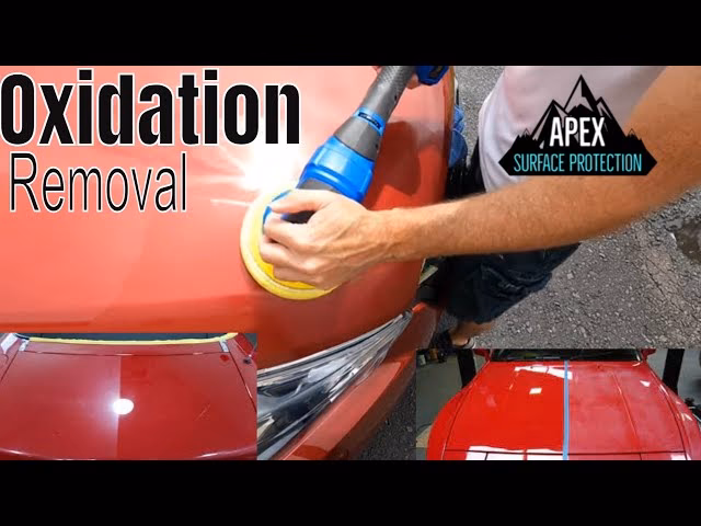 How to use the Repair and Renew product for oxidized paint?